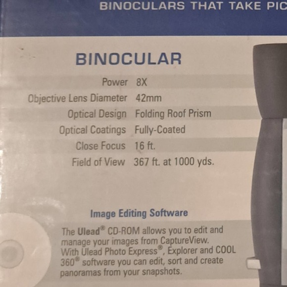NIB-Binoculars Digital Camera with LCD! Capture memories too for cameras! - Picture 5 of 7